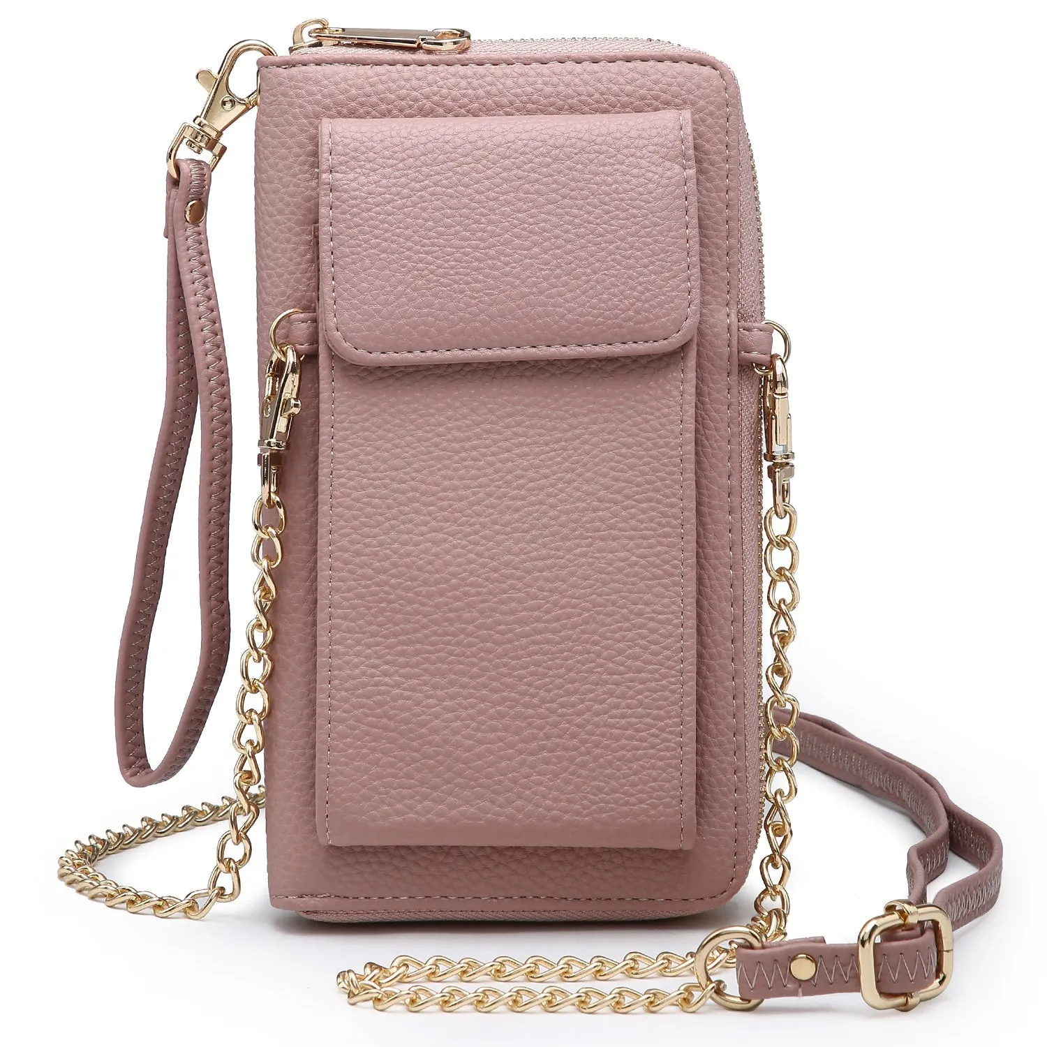VONMAY Women Cell Phone Wallet Purse Small Crossbody Shoulder Bag (-V)