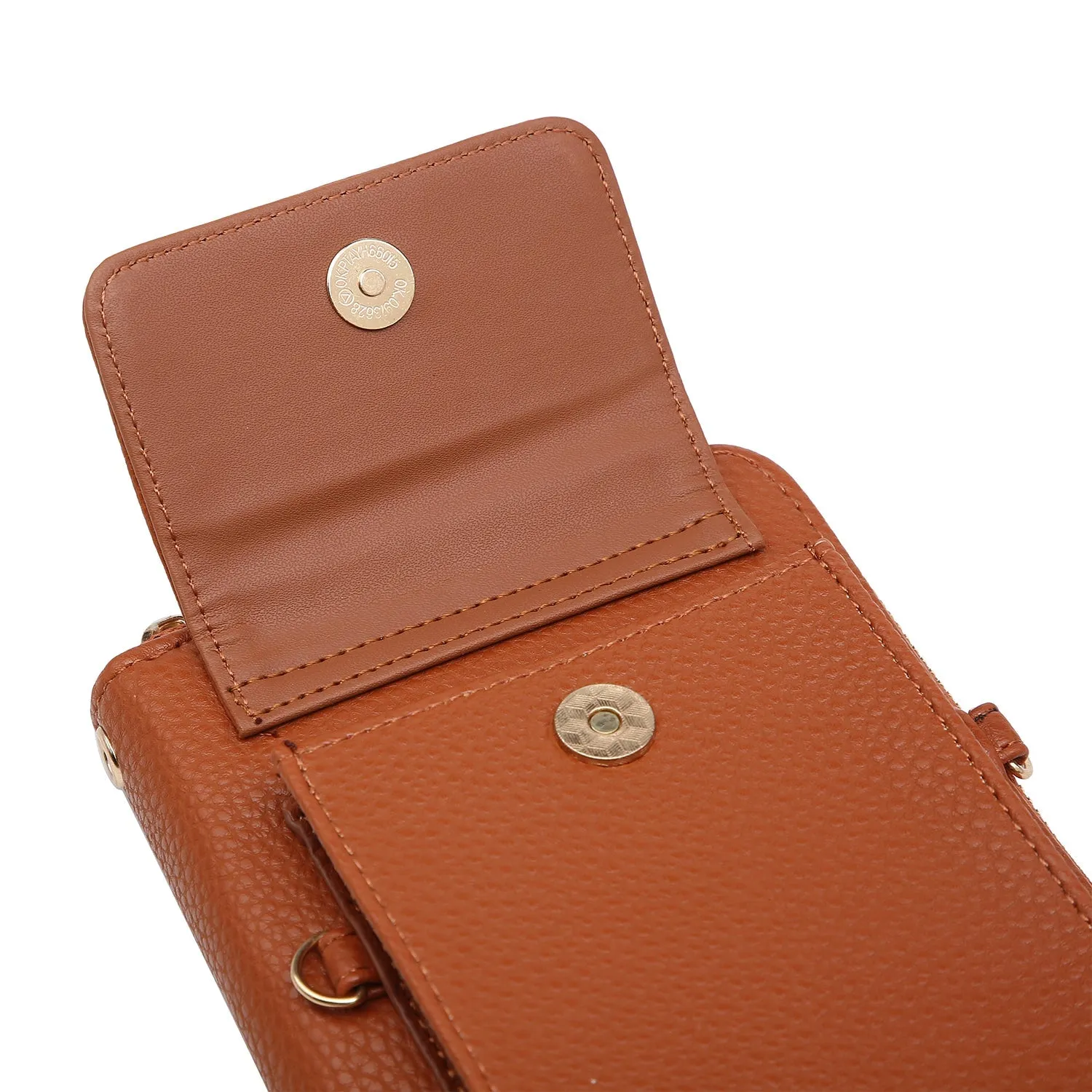 VONMAY Women Cell Phone Wallet Purse Small Crossbody Shoulder Bag (-V)