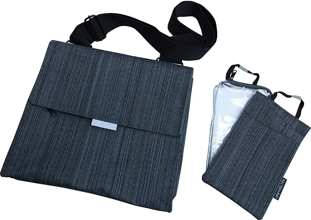 WALTER   RAY The Messenger Inflight Organizer (Grey/Blue)