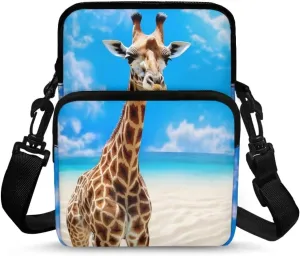 WELLFLYHOM Small Crossbody Bag for Men Women Phone Purse Over Shoulder Handbag Messenger Pouch