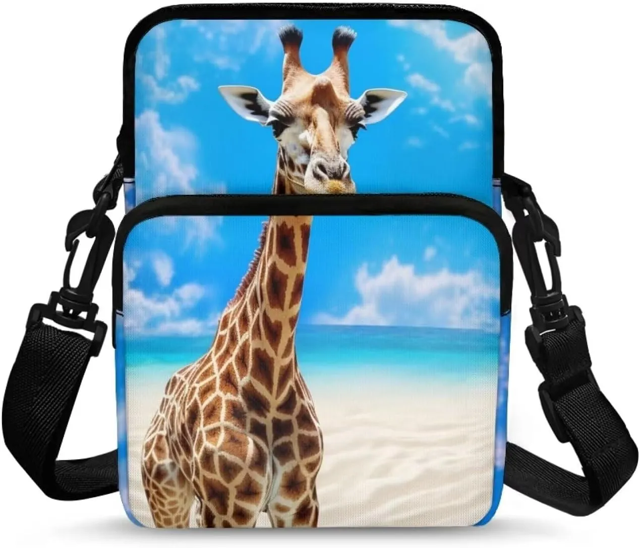 WELLFLYHOM Small Crossbody Bag for Men Women Phone Purse Over Shoulder Handbag Messenger Pouch
