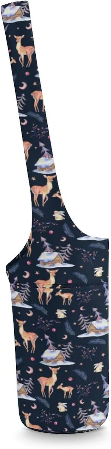 Welsh Corgi Pembroke Yoga Mat Bags for Women Extra Large Yoga Bag Carrier Tote Holder Yoga Accessories