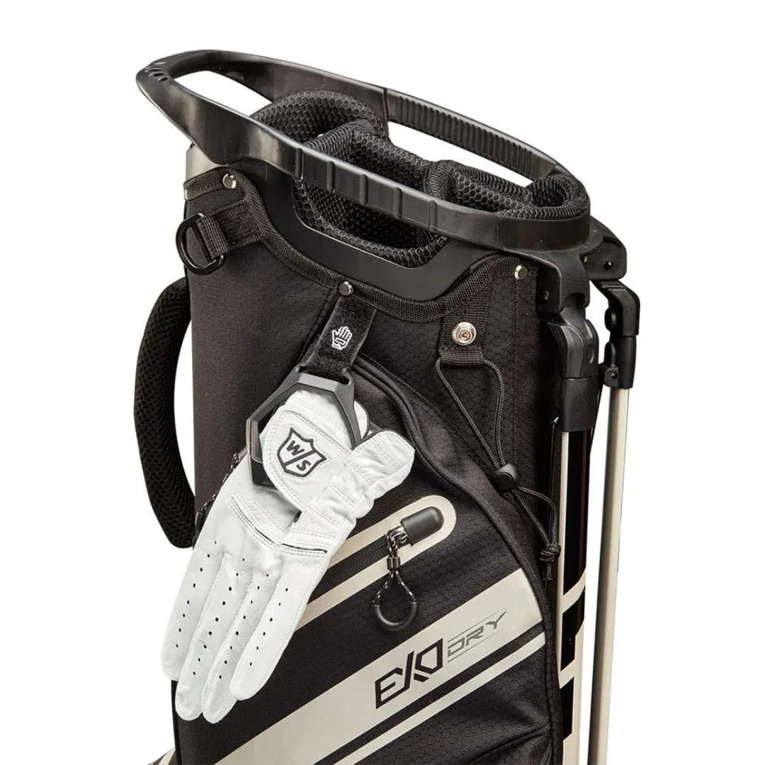 Wilson Staff Exo Dry Golf Stand Bag (Black, Charcoal & Silver)
