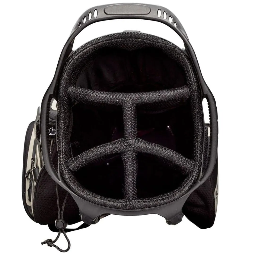 Wilson Staff Exo Dry Golf Stand Bag (Black, Charcoal & Silver)
