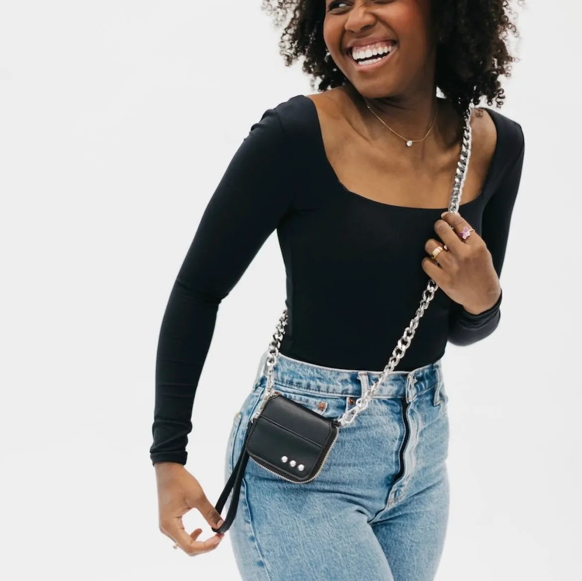 Winnie-wallet chain bag