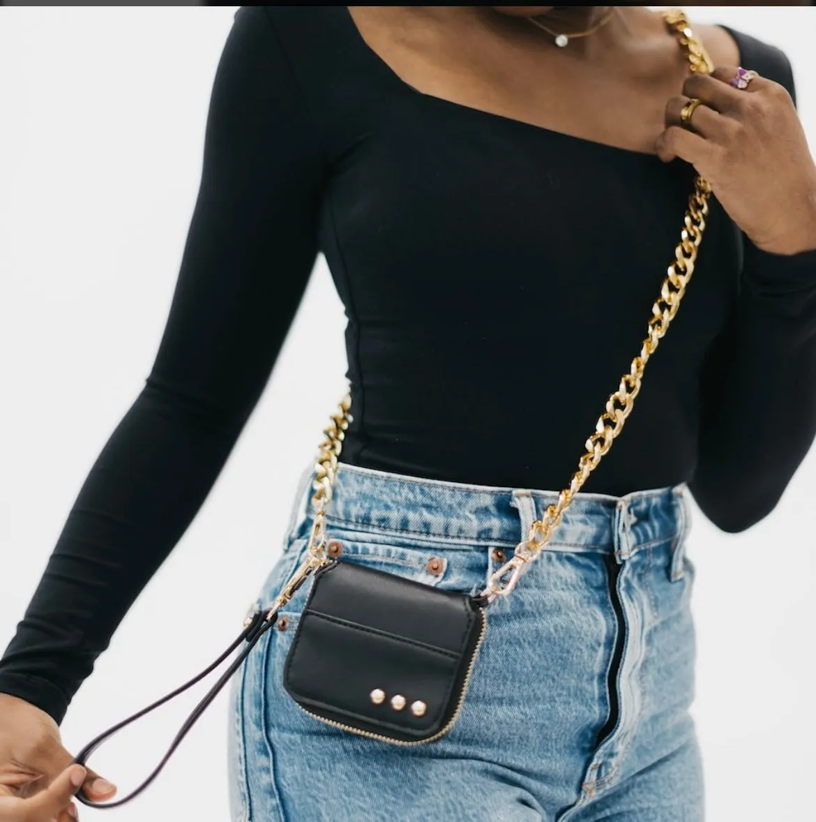 Winnie-wallet chain bag