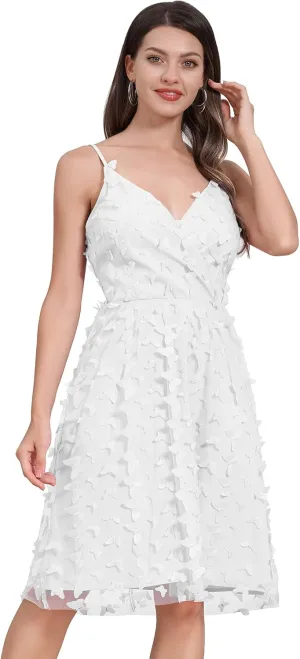 Women Corset Dress Floral Mini Dress Sexy Spaghetti Straps Low Cut Lace Short Dress Ruffle Summer Bustier Sundress