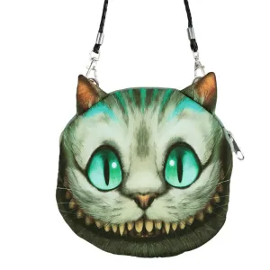 Women Cute MIni Bag Cat Face Cartoon Print Shoulder Bag Zipper Closure Crossbody Bag Coin Purse Clutch Bag 17 Types Pouch Bag