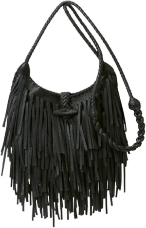 Women Fringe Tassel Crossbody Bag Hippie Boho Leather Shoulder Bag Vintage Western Cowgirl Purse Country Concert Outfits