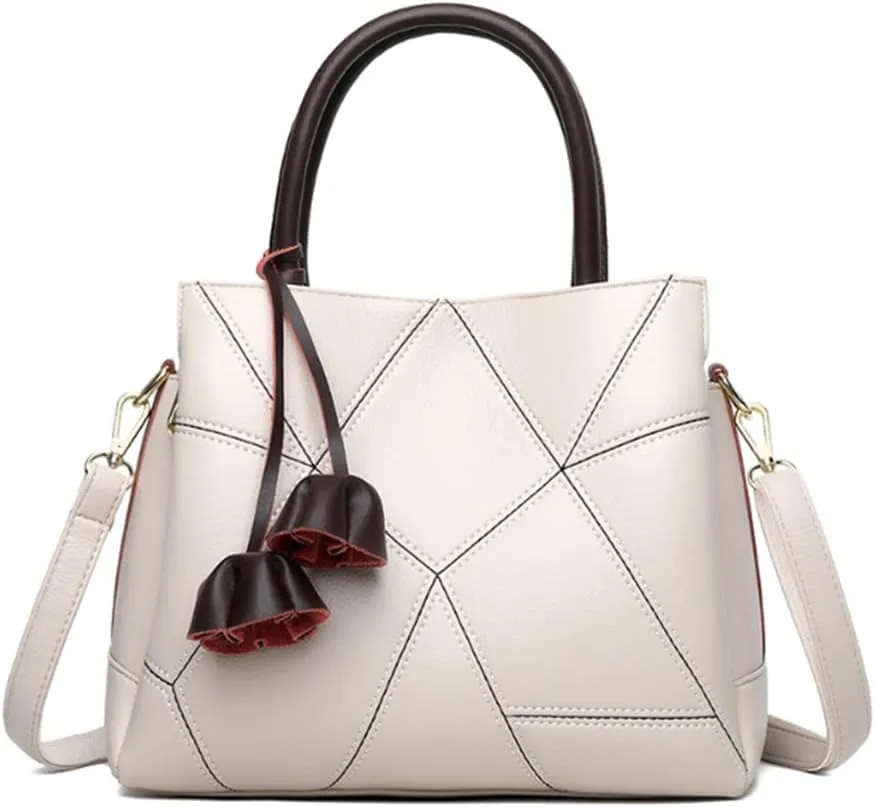 Women Petal-shaped Tassel Shoulder Crossbody Bags Fashion Top-handle Bag