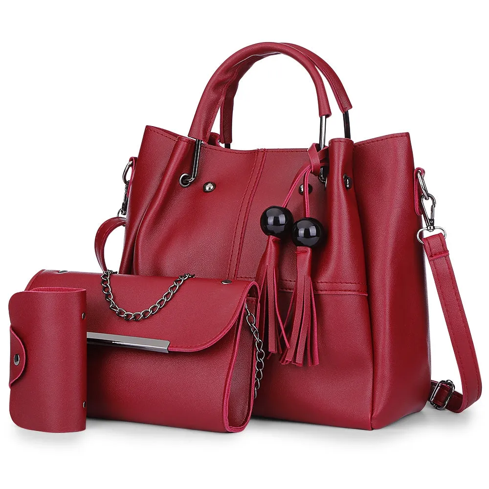 Women PU Leather Handbag