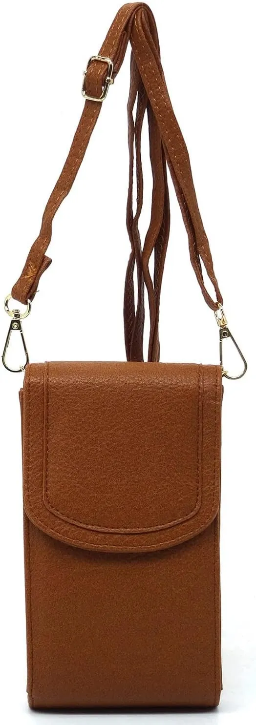 Women Small Crossbody Bag Cell Phone Purse Vintage Messenger Shoulder Bag