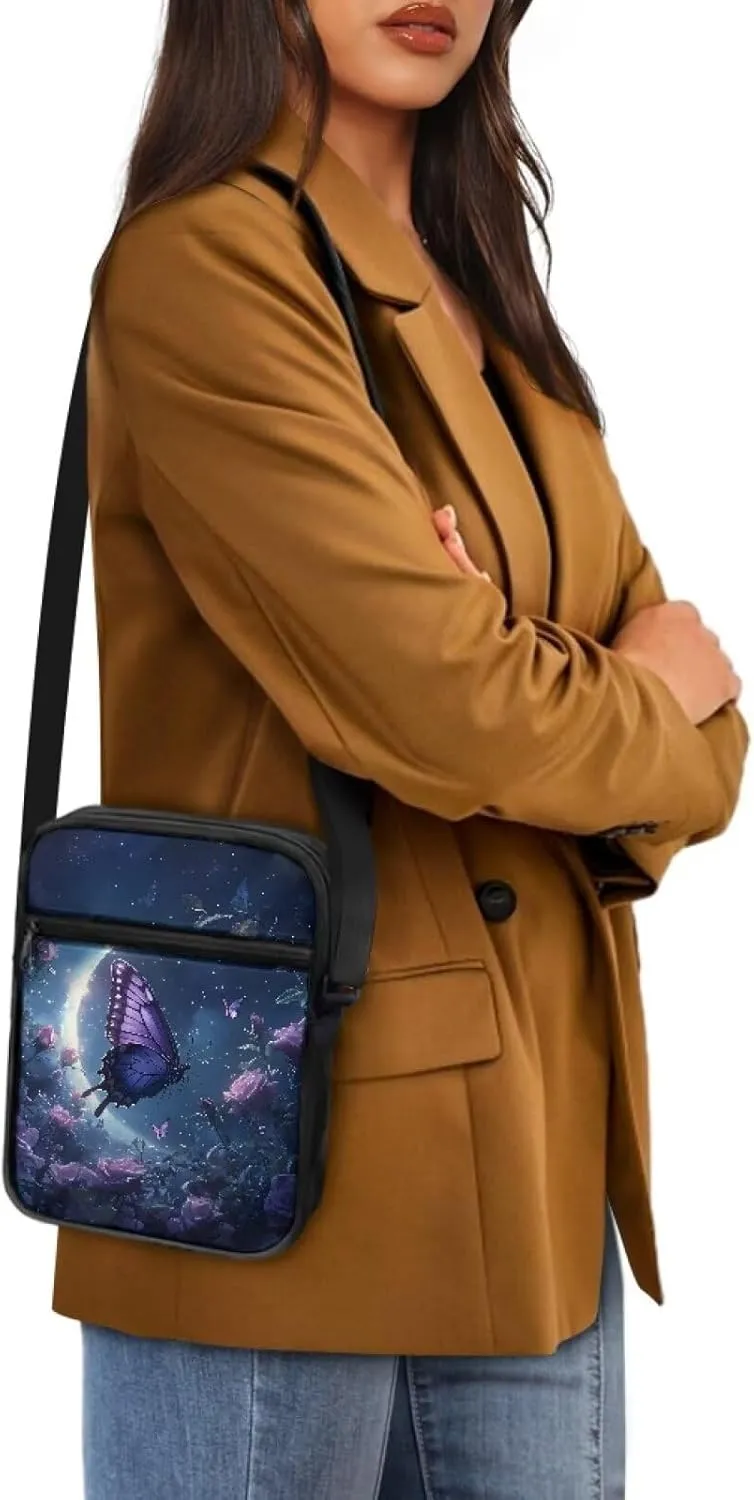 Women Small Crossbody Bag Cross Body Cell Phone Bag Purse Wallet Pouch Lightweight Sling Bag Shoulder Handbag