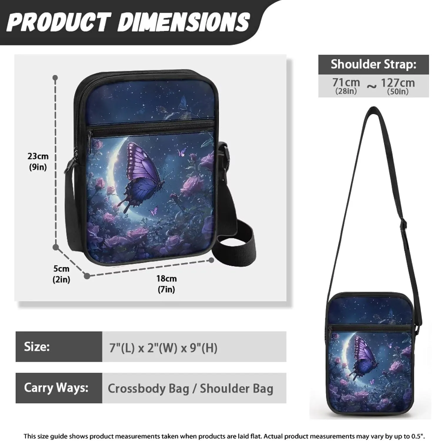 Women Small Crossbody Bag Cross Body Cell Phone Bag Purse Wallet Pouch Lightweight Sling Bag Shoulder Handbag