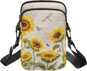 Womens Crossbody Bag Cell Phone Purse Wallet Small Shoulder Handbag Travel Sports Gym Bag