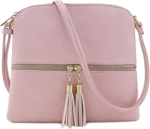 Women's Crossbody Bag with Tassel