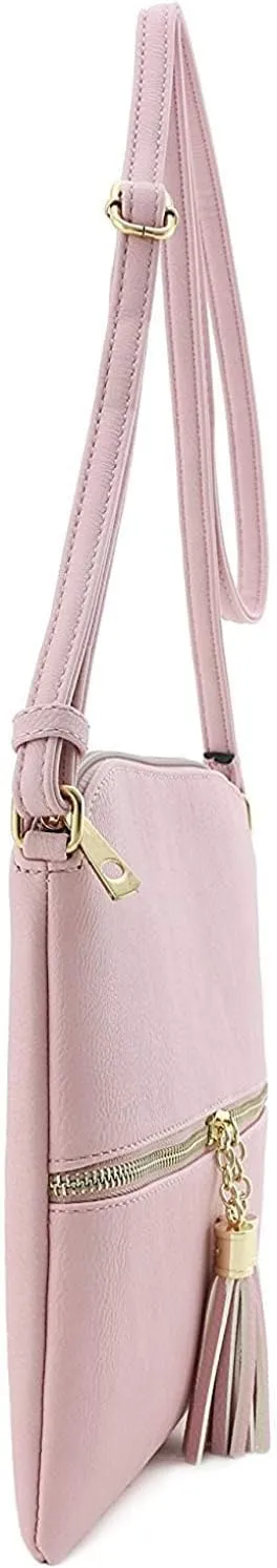 Women's Crossbody Bag with Tassel