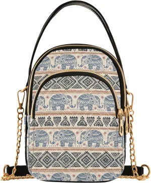 Women's Crossbody Handbags with Zipper Casual Leather Small Travel Purses Crossbody Bags for Ladies