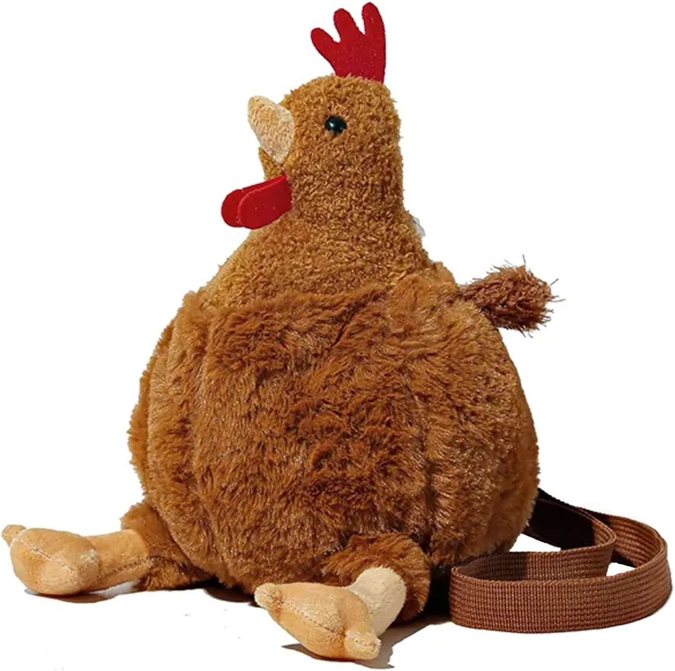 Women's Cute Chicken Crossbody Bag, Lovely Animal Style Purse Shoulder Bag for Women Girls