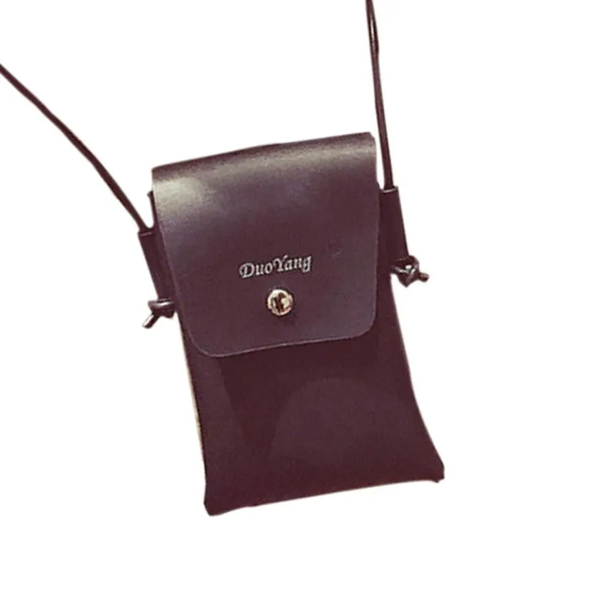 Women's Leather Slim, Crossbody Shoulder Bag
