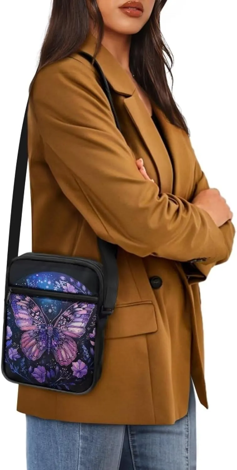 Womens Messenger Bag Small Crossbody Bags Phone Purse Wallet for Outdoor Hiking Sports