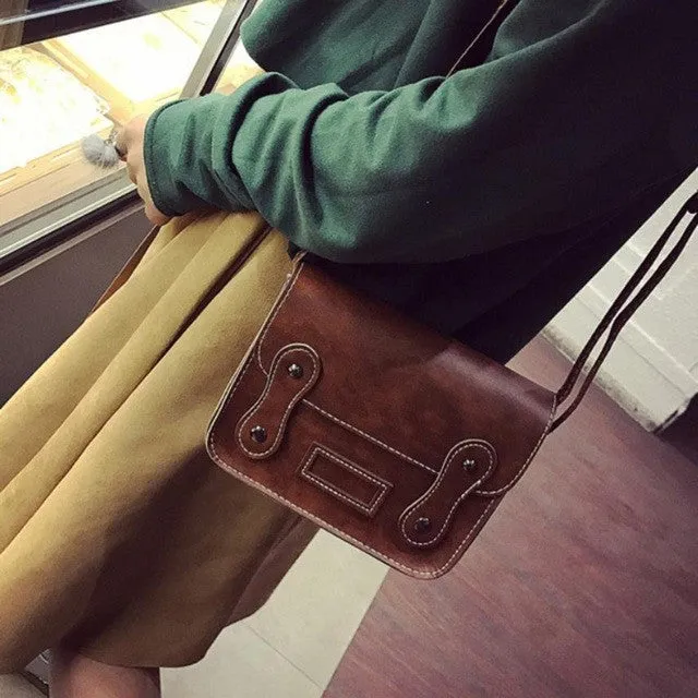 Women's Retro Patchwork Crossbody Bag