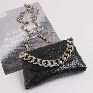 Women's Waist Bag Pu Leather Belt Bags Fanny Pack Chain Waist Packs Hip Pack Multifunction Crossbody Bag