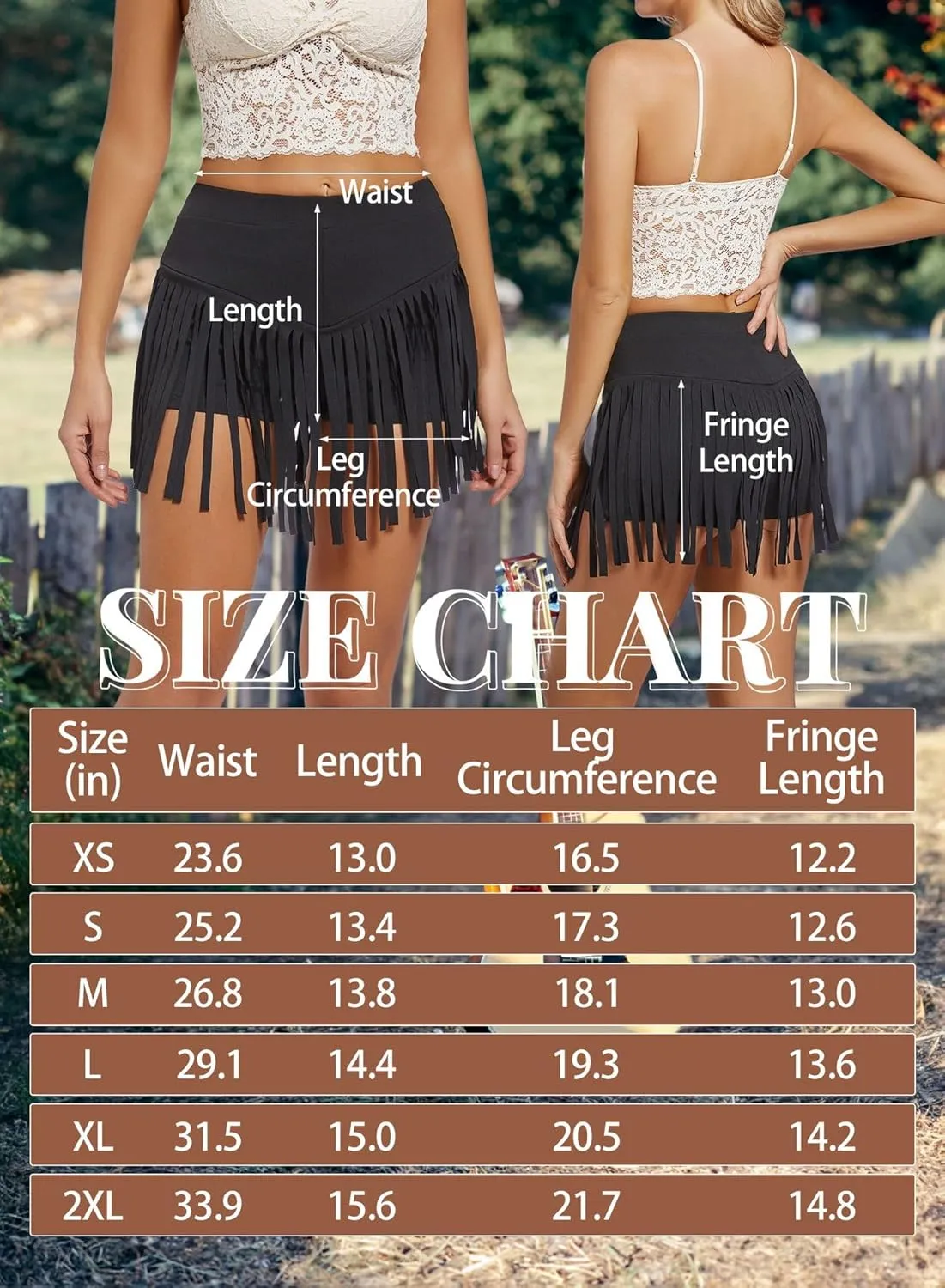 Womens Western Cowgirl Fringe Shorts - Country Concert Outfits Sexy Booty Pole Dance Rave Festival Tassel Bottoms