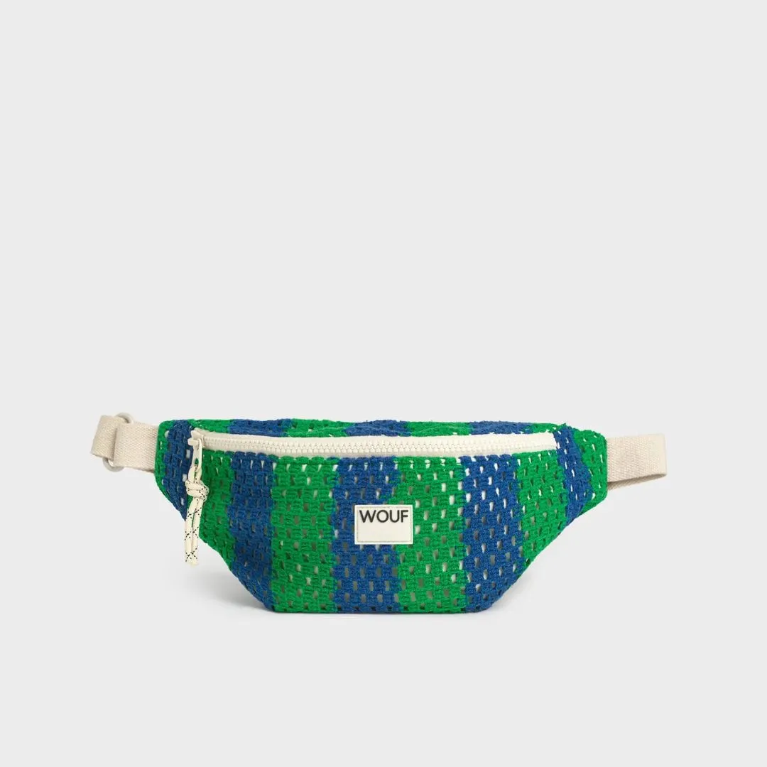 Wouf - Waistbag Mistral - Blauw/Groen