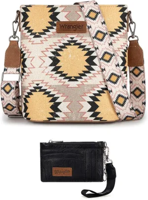Wrangler Crossbody Bag for Women   RFID Credit Card Holder