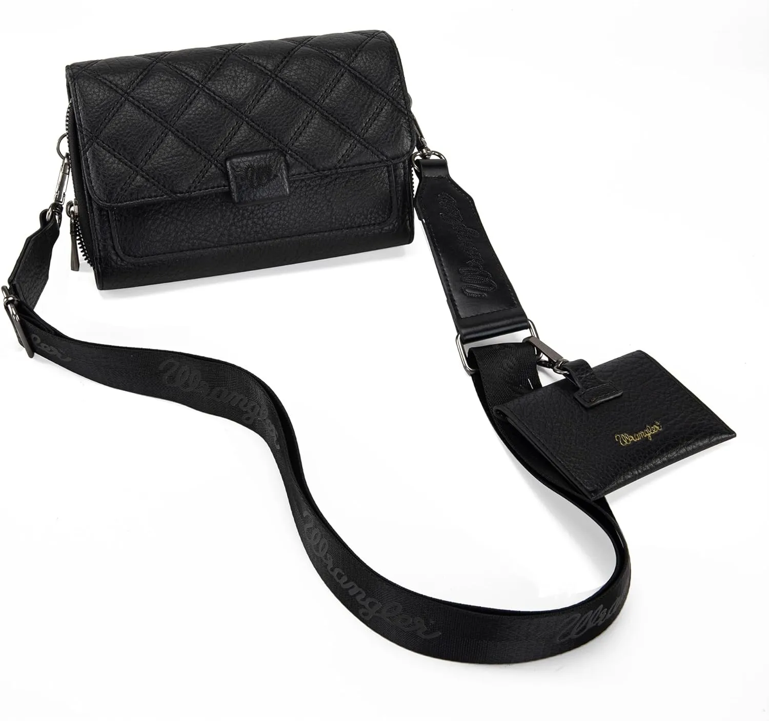 Wrangler Crossbody Wallet Purses for Women Rfid Blocking Wallet Purses with Crossbody Strap