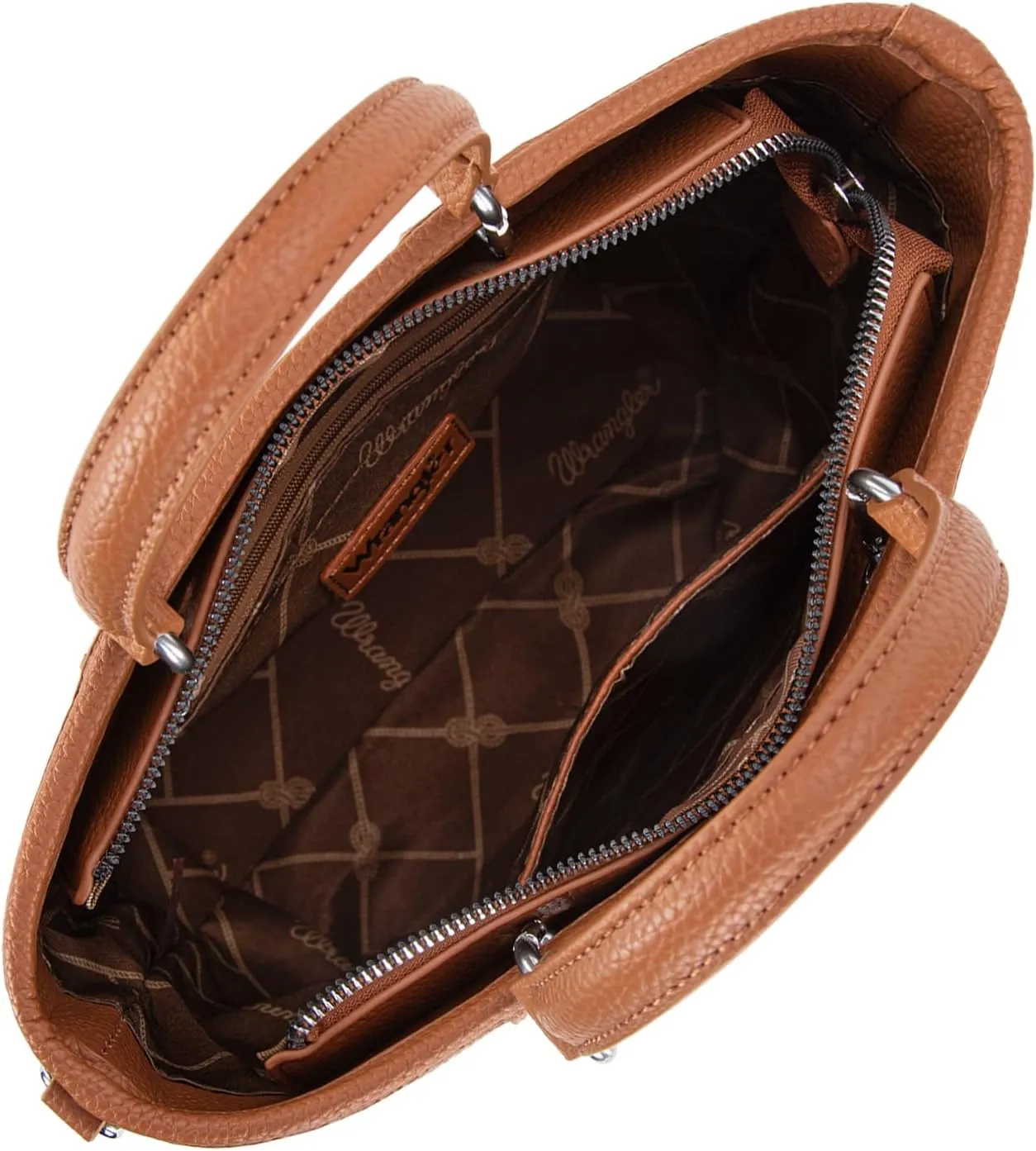 Wrangler Tote Bag for Women Casual Work Top-handle Handbag with Card Holder