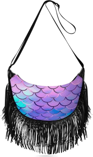 xigua Gradient Scale Crossbody Bags for Women, Crossbody Purse Shoulder Purse and Handbags with Adjustable Strap59