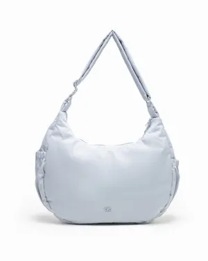 XL COSY LUXE CRESCENT BAG IN FROST