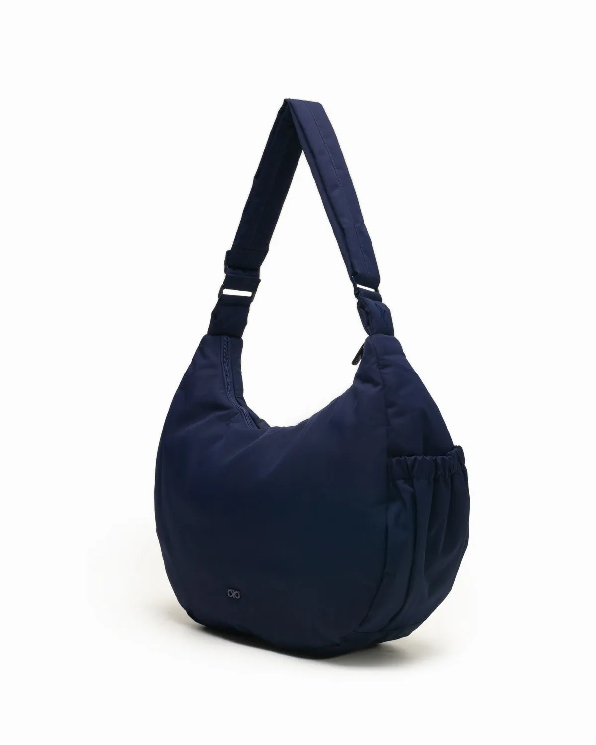 XL COSY LUXE CRESCENT BAG IN MIDNIGHT