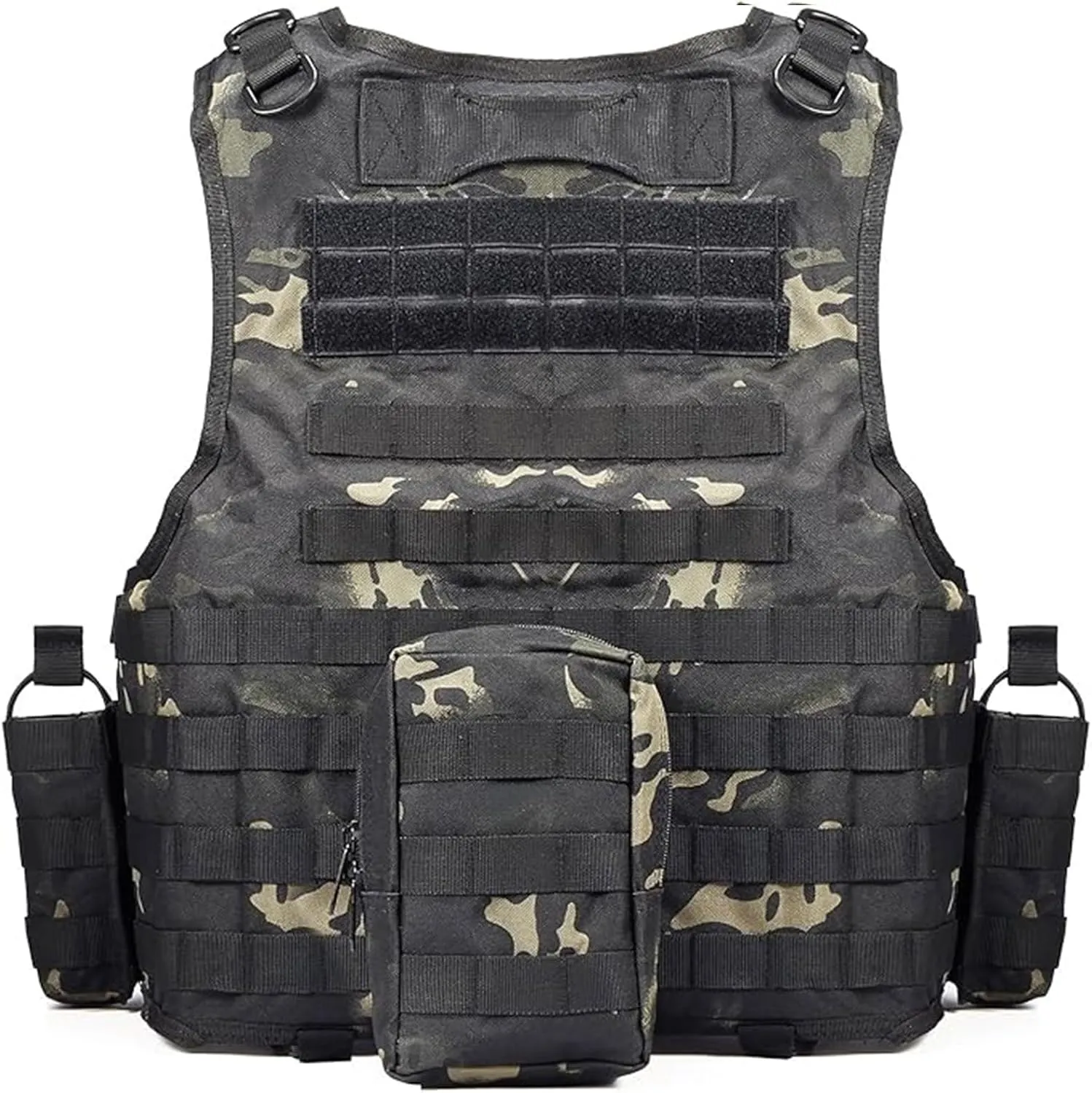 YAKEDA Adjustable Tactical Airsoft Training Vest | Camping, Fishing, Hunting,Gift for Halloween and New Year