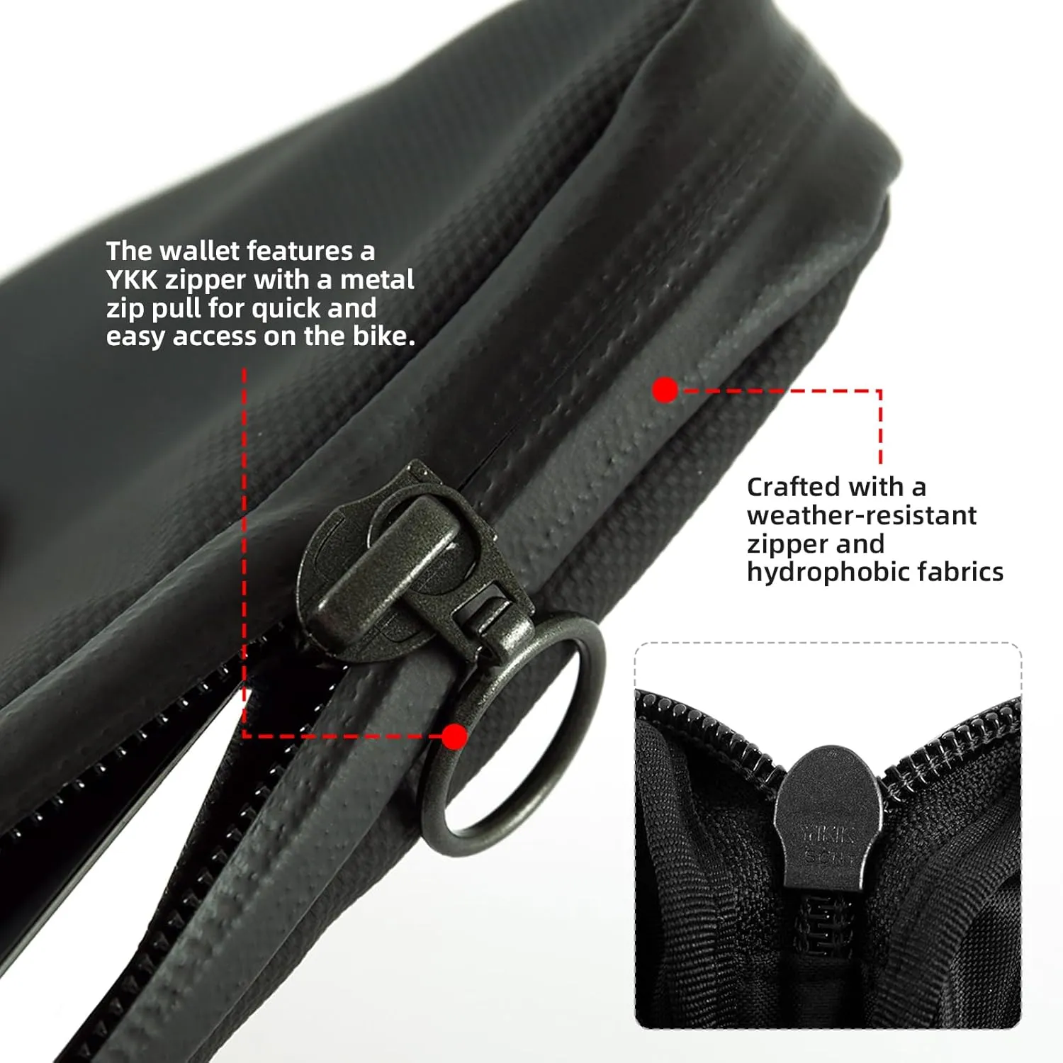 YKYWBIKE Cycling Essentials Case,Waterproof Cell Phone Bag,Bike Tools Kit Pouch for Jersey,Sweat-Proof Cycling Wallet,Dirt-Resistant Bike Pouch Bag