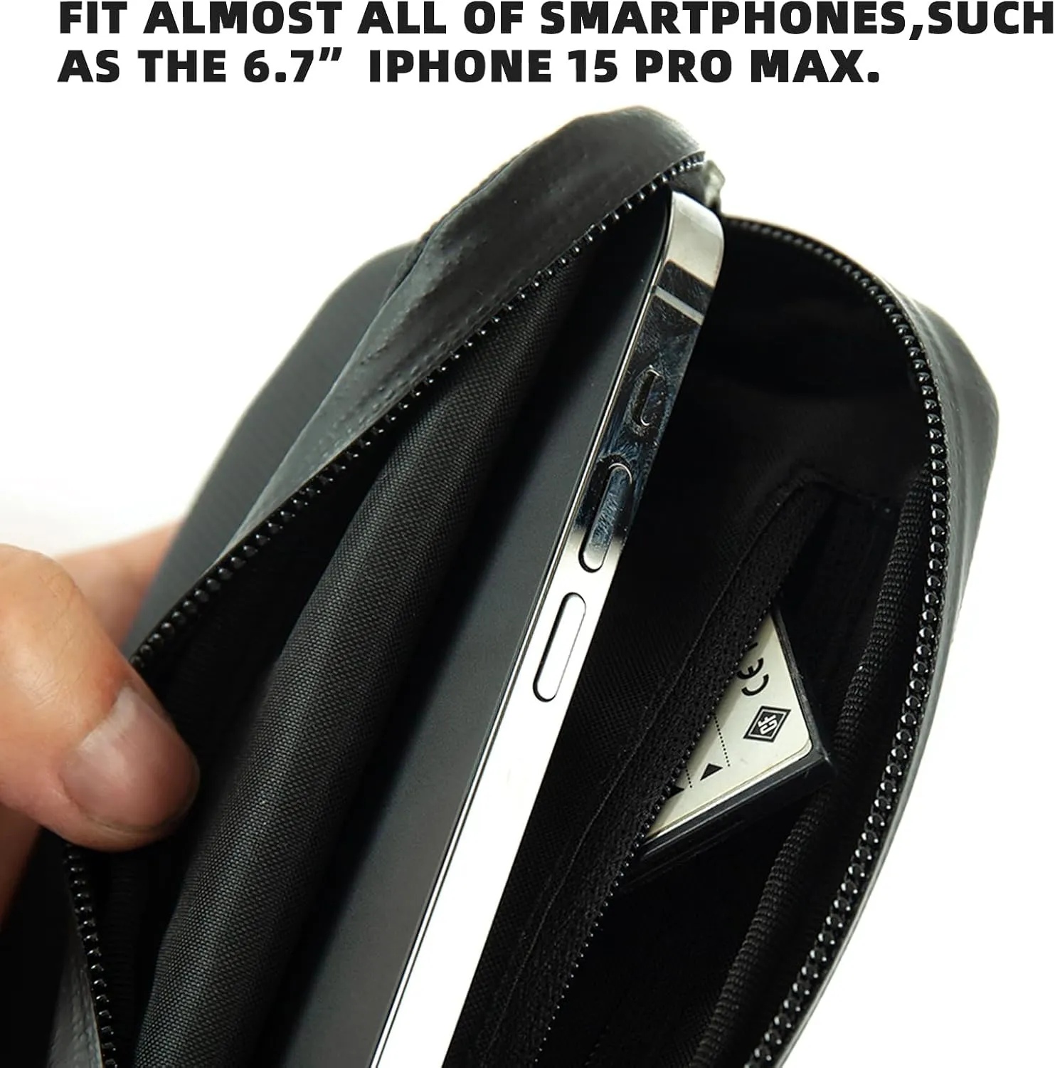 YKYWBIKE Cycling Essentials Case,Waterproof Cell Phone Bag,Bike Tools Kit Pouch for Jersey,Sweat-Proof Cycling Wallet,Dirt-Resistant Bike Pouch Bag