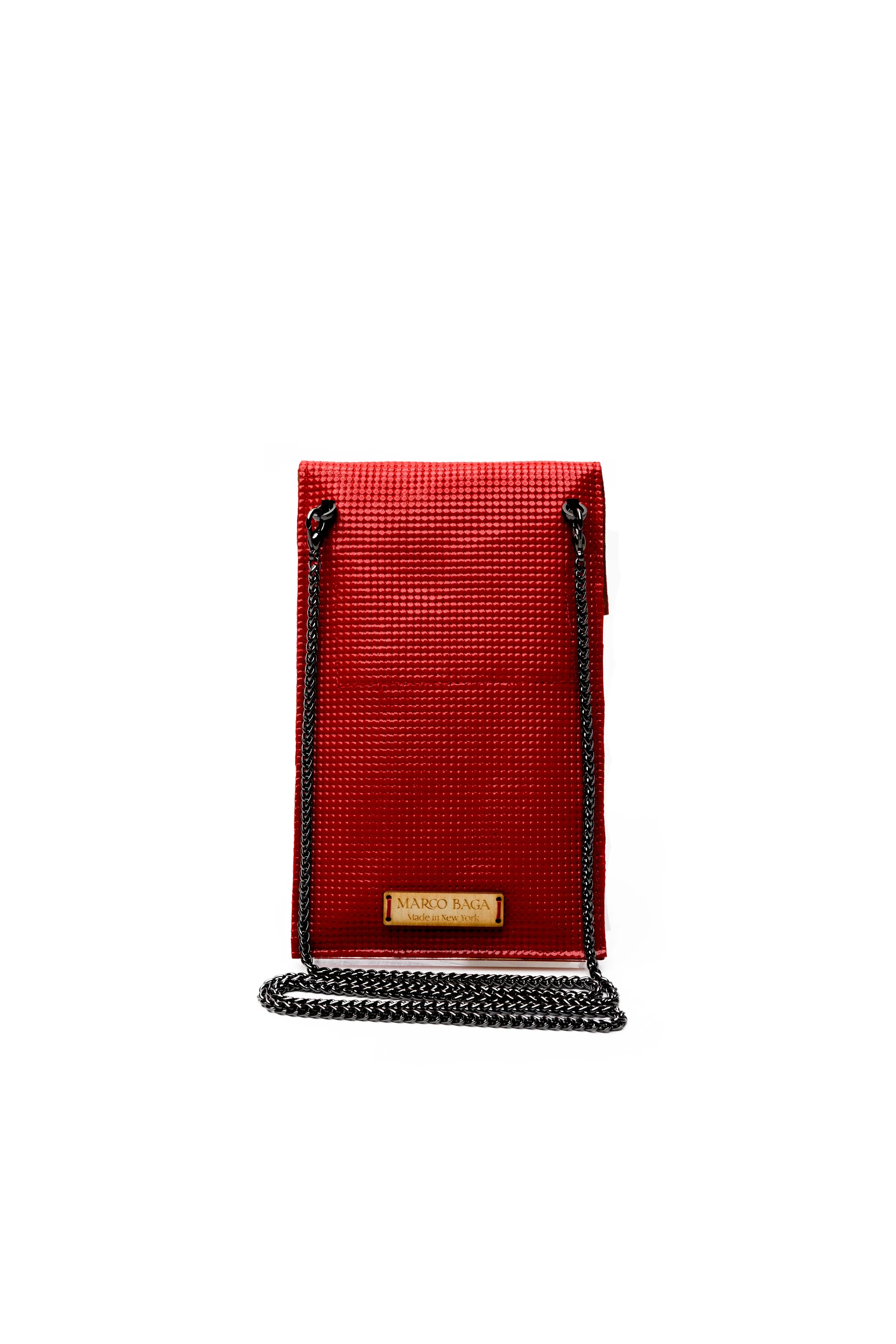 Yuliya in Red Slim Pouch