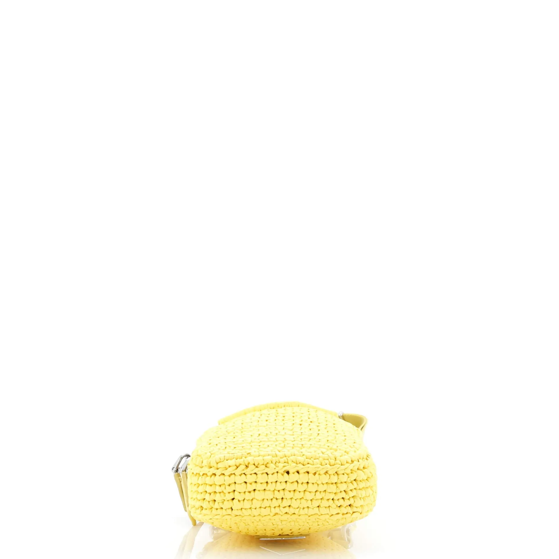 Zip Phone Holder Crossbody Bag Raffia